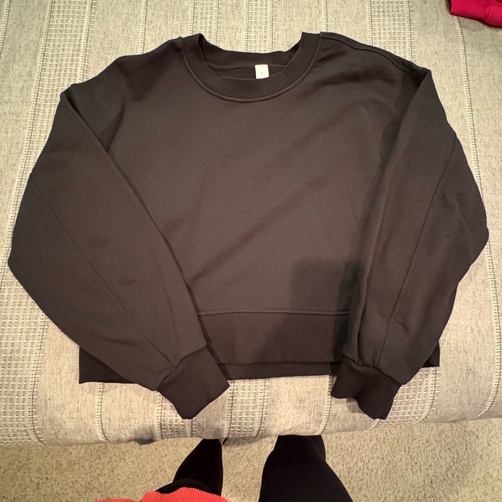 lululemon athletica Black Crewneck